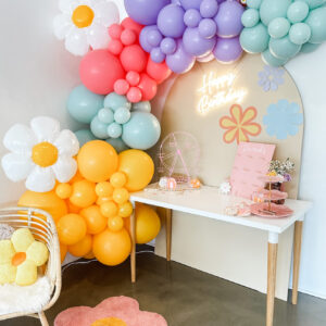 Organic Balloon Garland